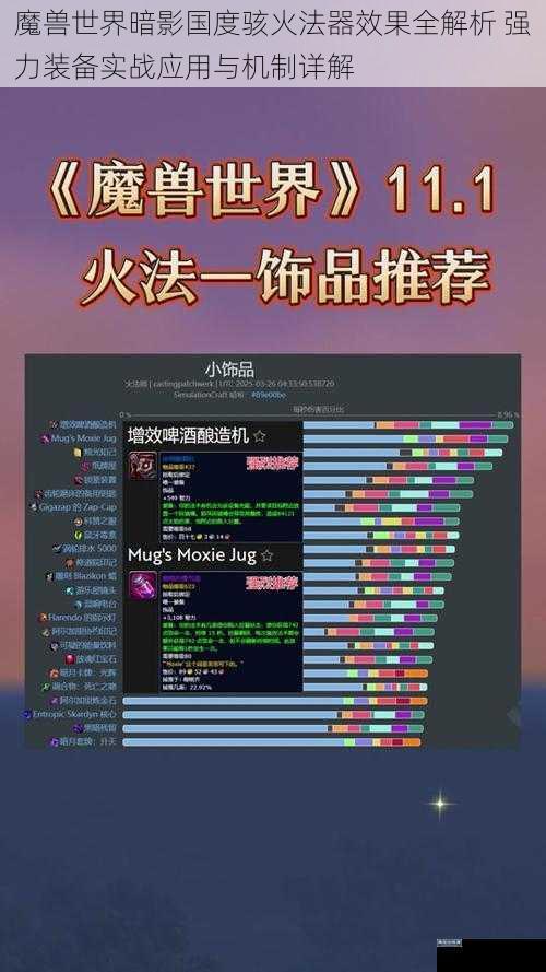 魔兽世界暗影国度骇火法器效果全解析 强力装备实战应用与机制详解