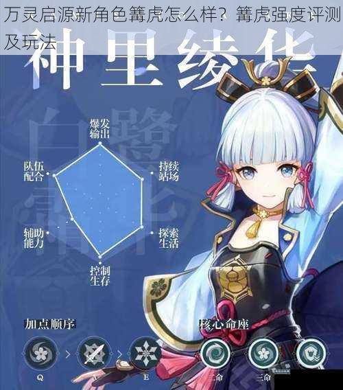 万灵启源新角色篝虎怎么样?篝虎强度评测及玩法
