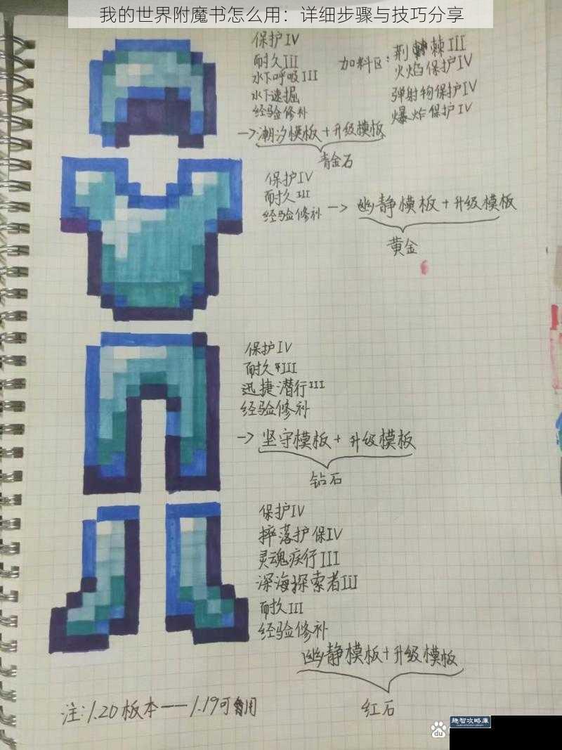 我的世界附魔书怎么用:详细步骤与技巧分享