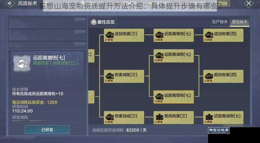 妄想山海宠物资质提升方法介绍:具体提升步骤有哪些?