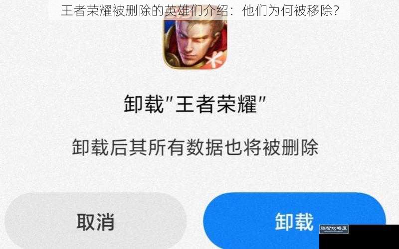 王者荣耀被删除的英雄们介绍:他们为何被移除?