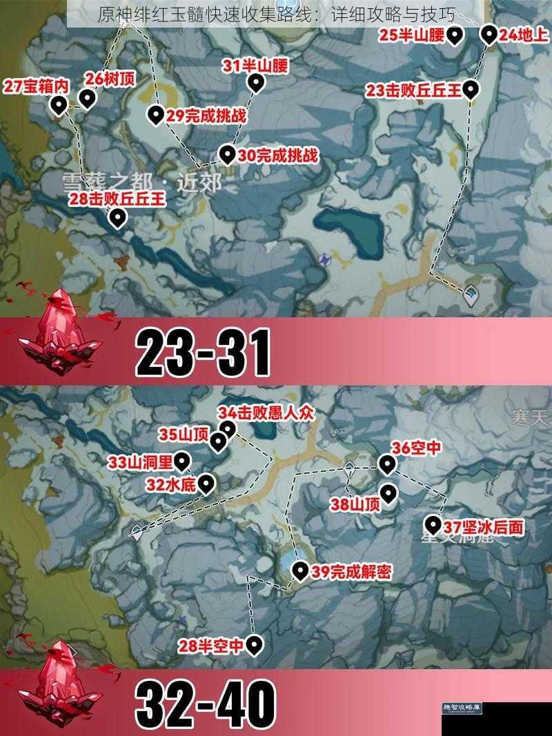 原神绯红玉髓快速收集路线:详细攻略与技巧