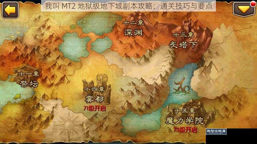 我叫 MT2 地狱级地下城副本攻略:通关技巧与要点