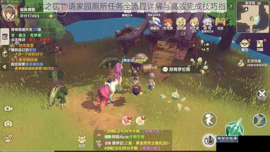 龙之国物语家园厕所任务全流程详解与高效完成技巧指南