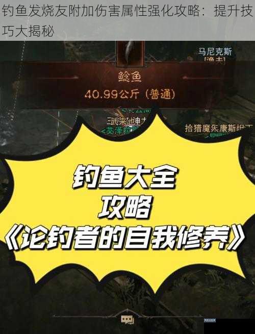 钓鱼发烧友附加伤害属性强化攻略：提升技巧大揭秘