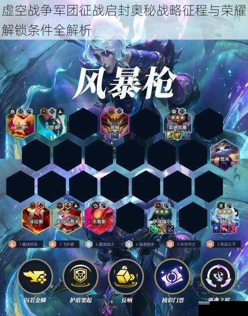 虚空战争军团征战启封奥秘战略征程与荣耀解锁条件全解析