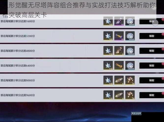 人形觉醒无尽塔阵容组合推荐与实战打法技巧解析助你轻松突破高层关卡