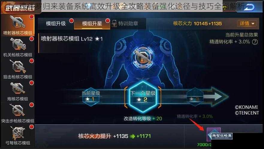 魂斗罗归来装备系统高效升级全攻略装备强化途径与技巧全面解析
