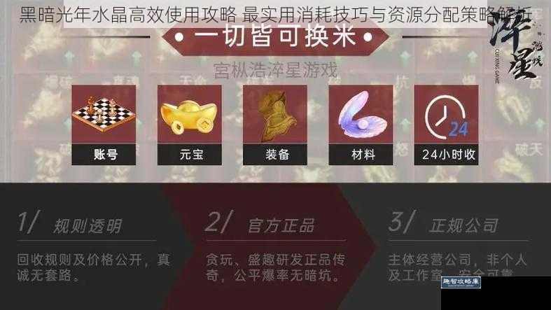 黑暗光年水晶高效使用攻略 最实用消耗技巧与资源分配策略解析