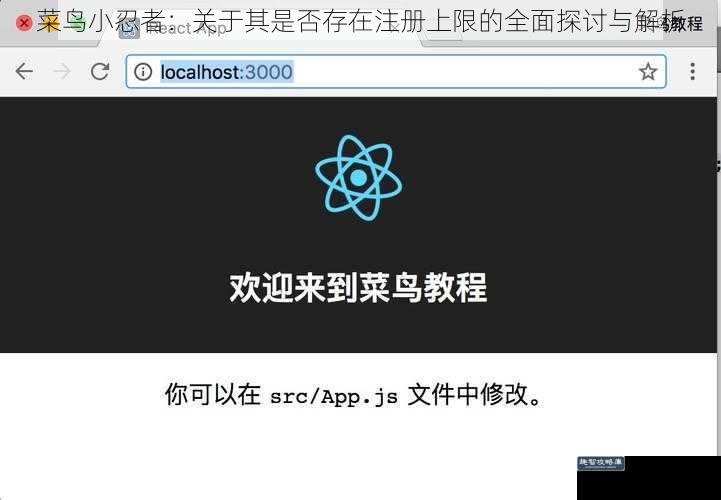 菜鸟小忍者：关于其是否存在注册上限的全面探讨与解析