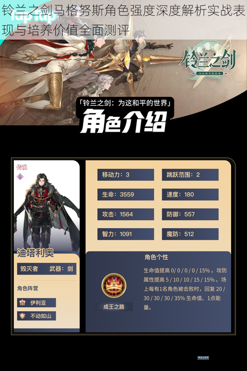 铃兰之剑马格努斯角色强度深度解析实战表现与培养价值全面测评